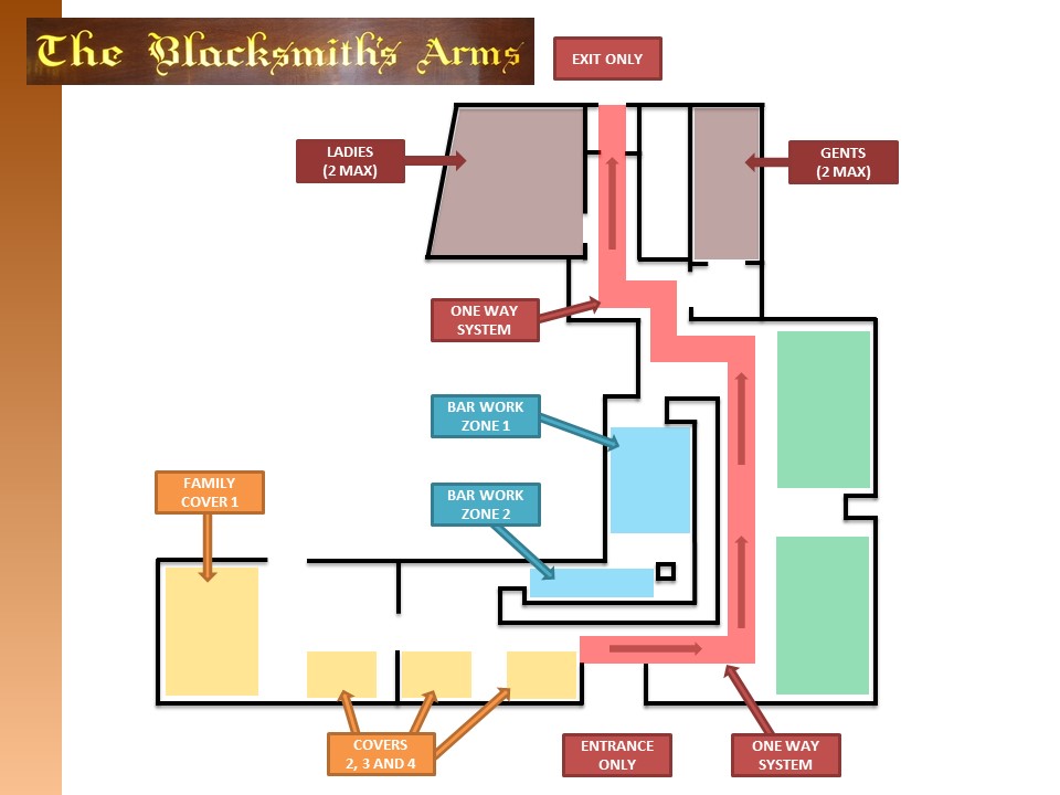 BACKSMITH ARMS PLANS Covid Map